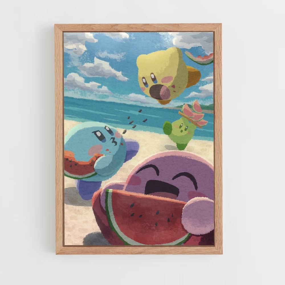 Kirby Beach-Poster