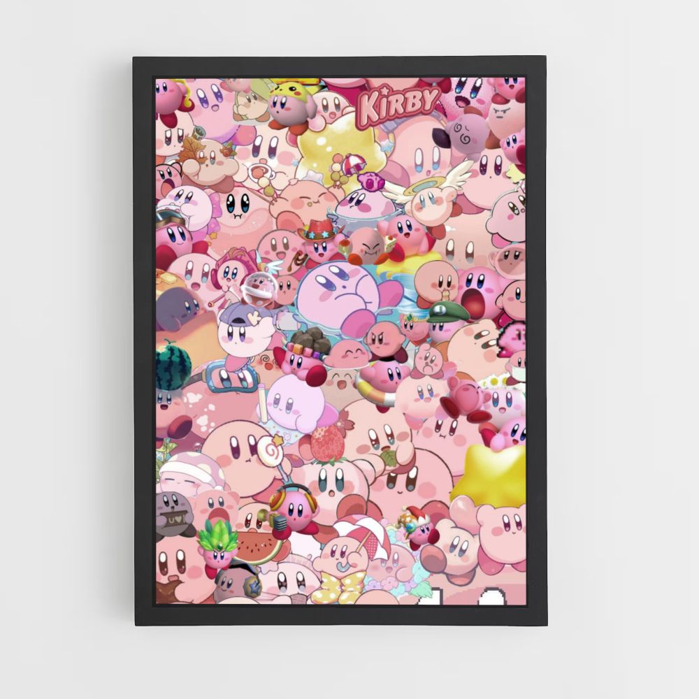 Poster Kirby überall