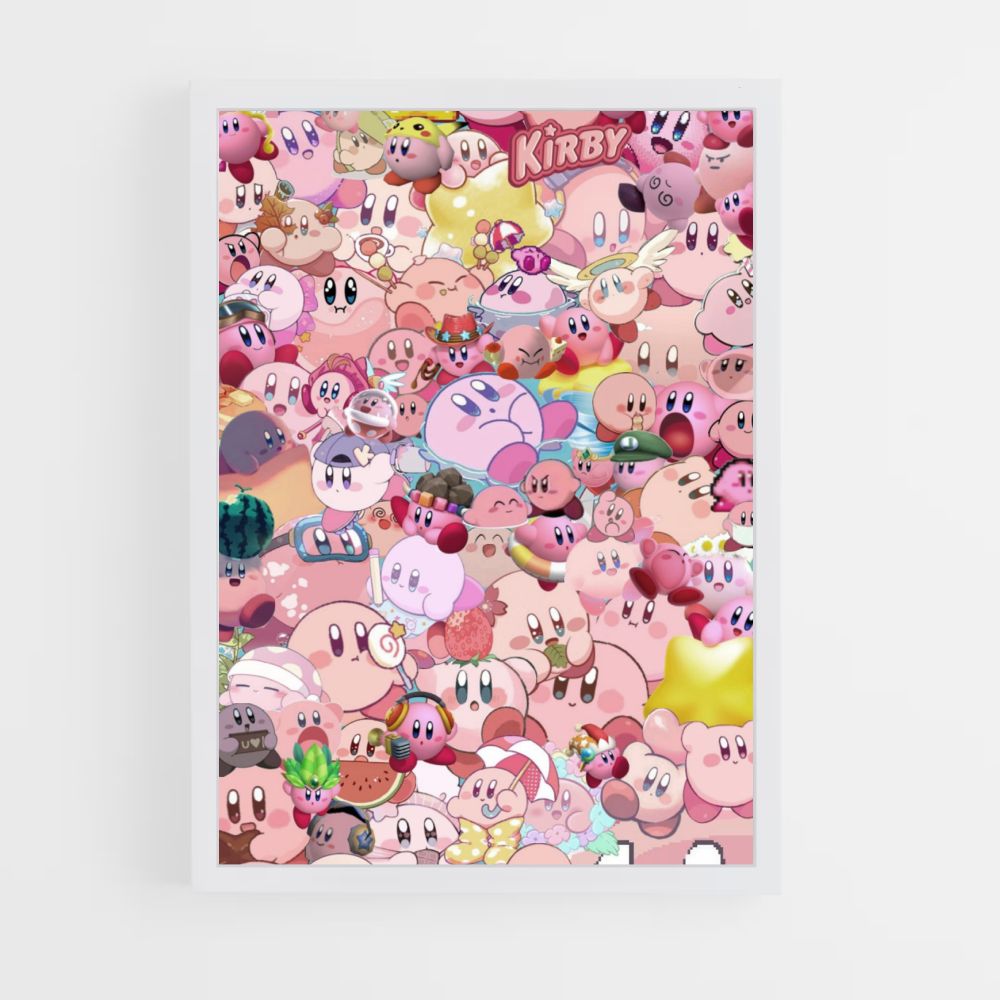 Poster Kirby überall