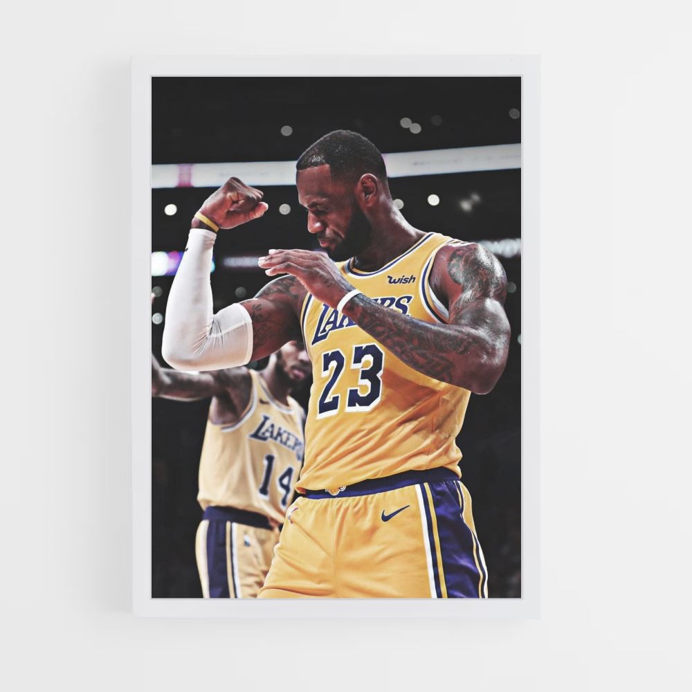 Muscle Kobe Bryant Poster