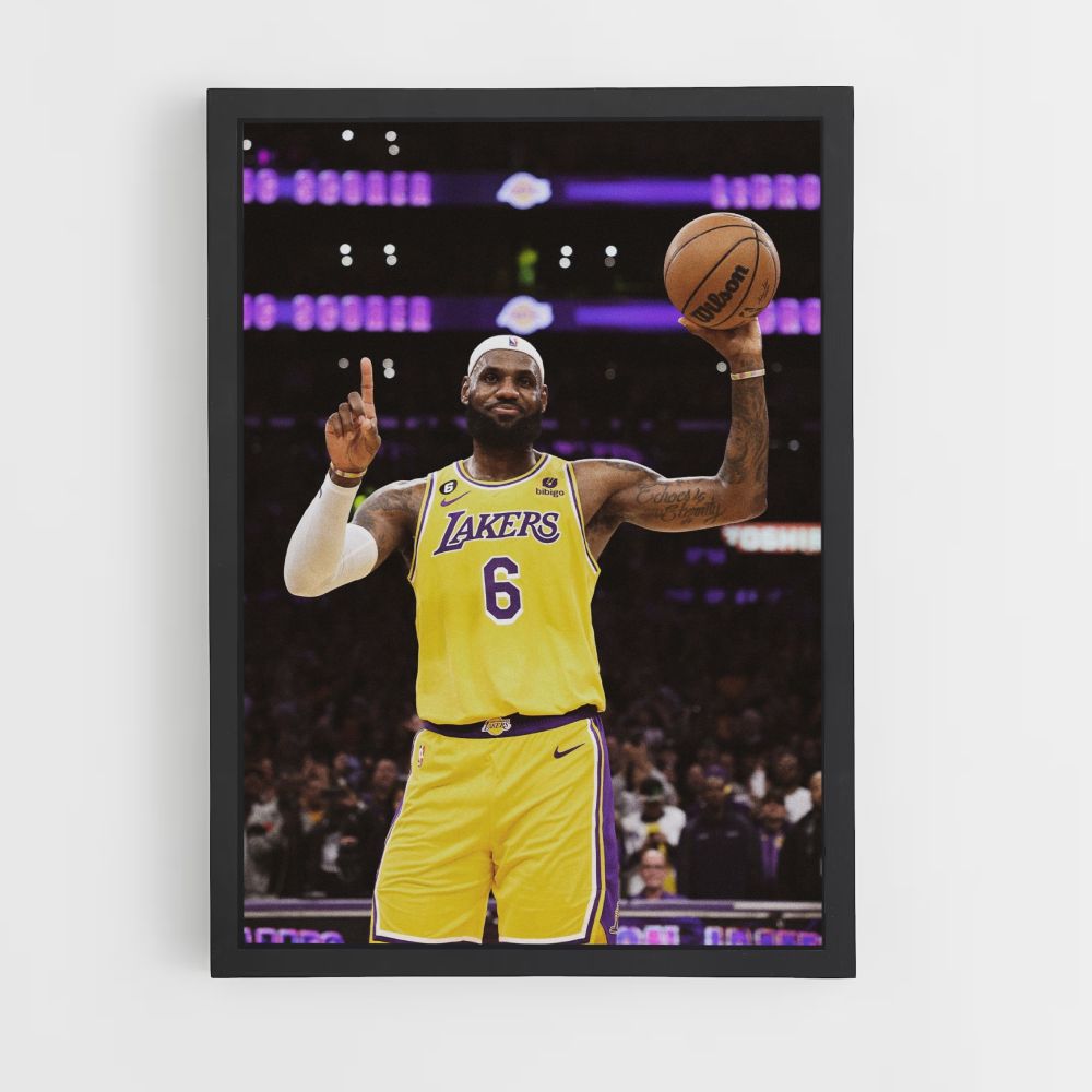 Kobe Bryant Ball-Poster