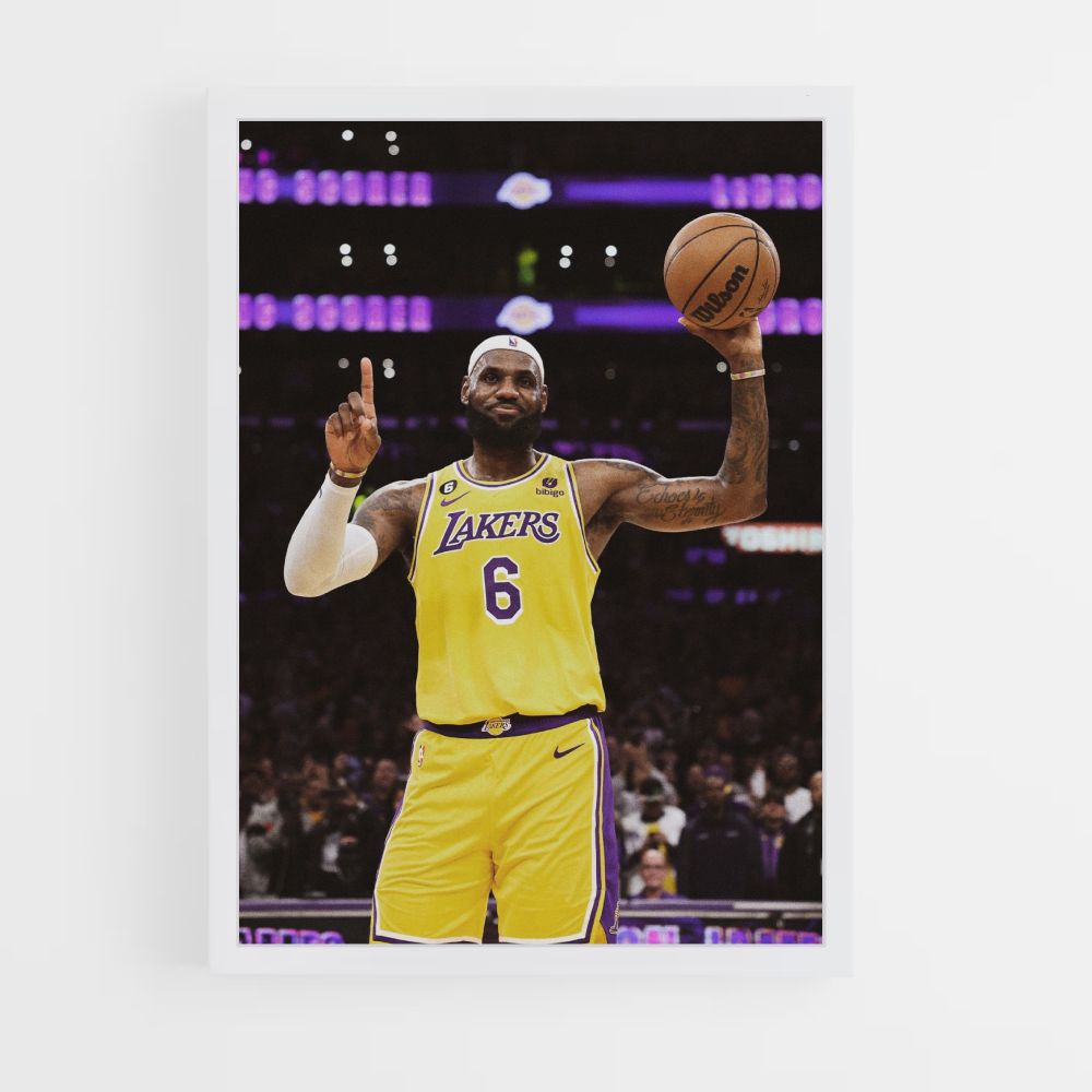 Kobe Bryant Ball-Poster