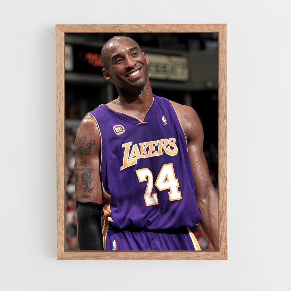 kobe-bryant-5 cadre Bois clair