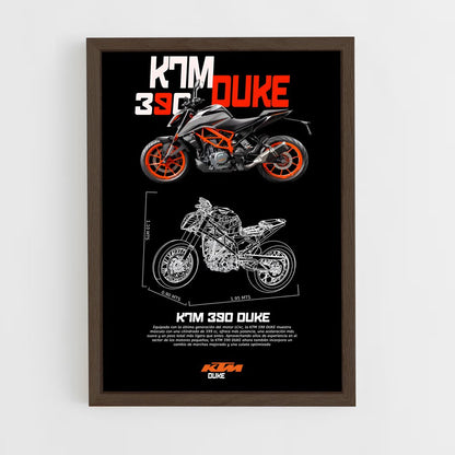 ktm-2 cadre Bois foncé
