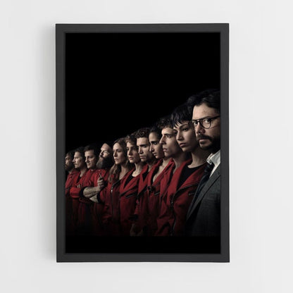 Poster La Casa de Papel Noir