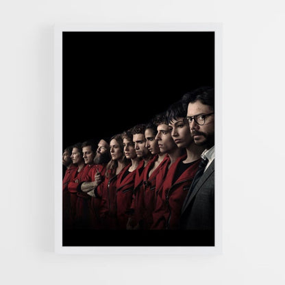 Poster La Casa de Papel Noir