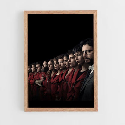 Poster La Casa de Papel Noir