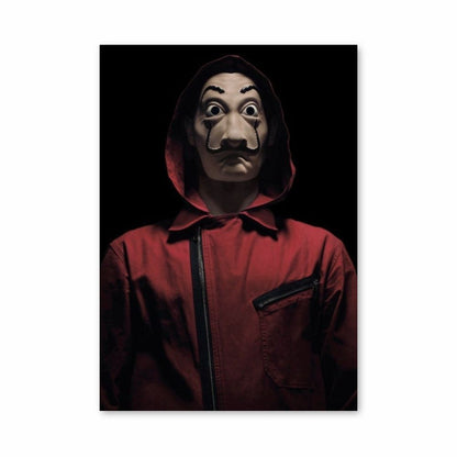 Plakatmaske La Casa de Papel