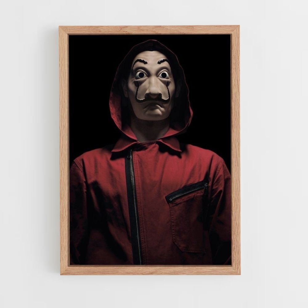 Plakatmaske La Casa de Papel