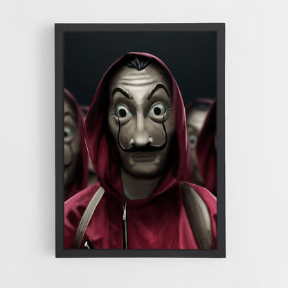 Poster La Casa de Papel Kostüm