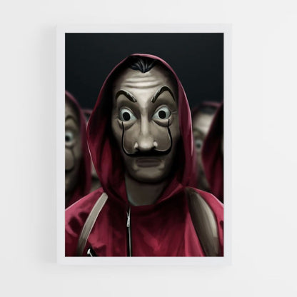 Poster La Casa de Papel Kostüm