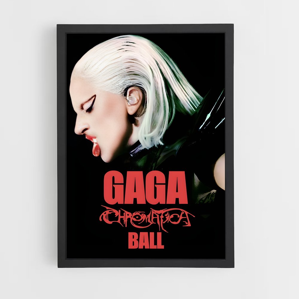lady-gaga-16 cadre Noir