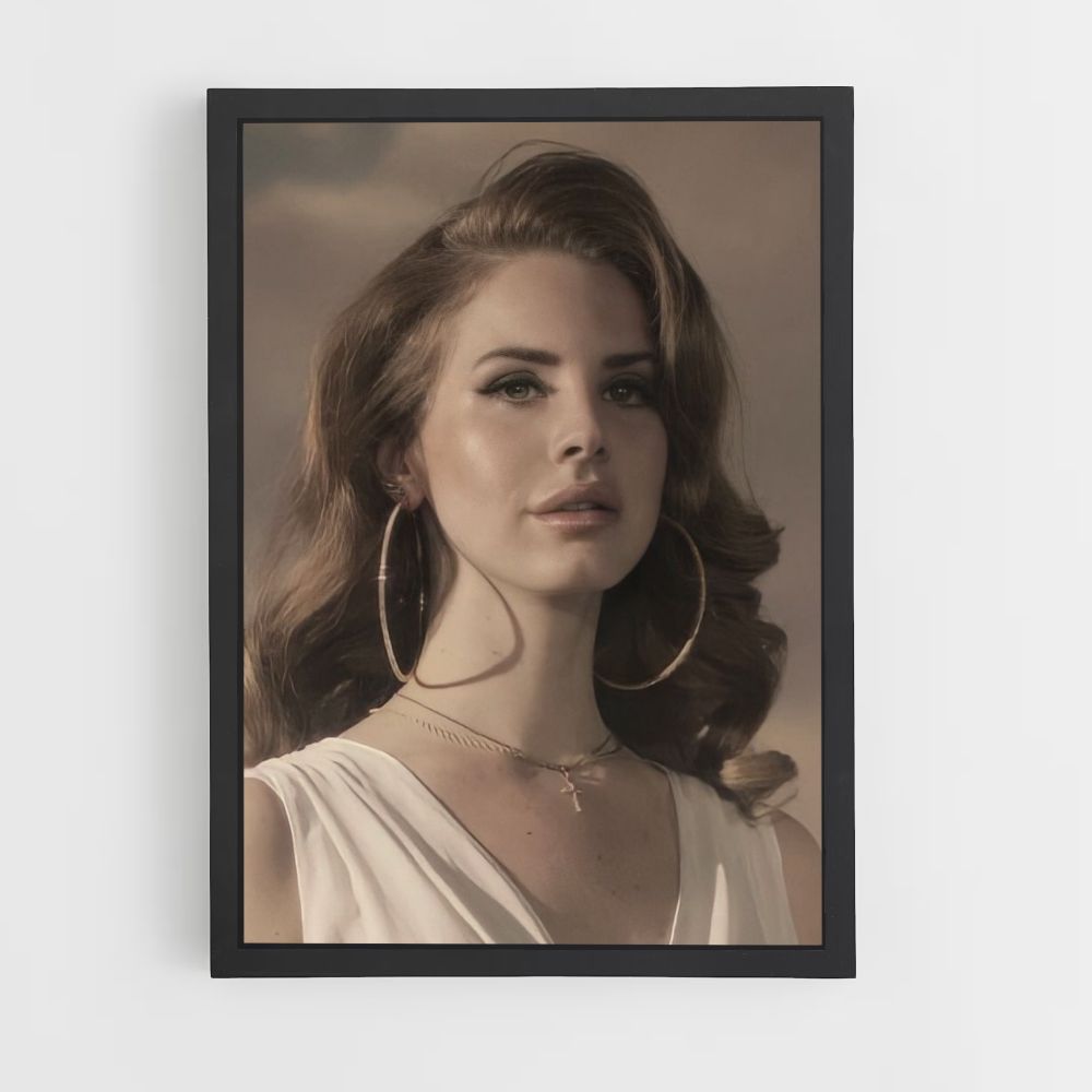 Poster Lana Del Ray Porträt