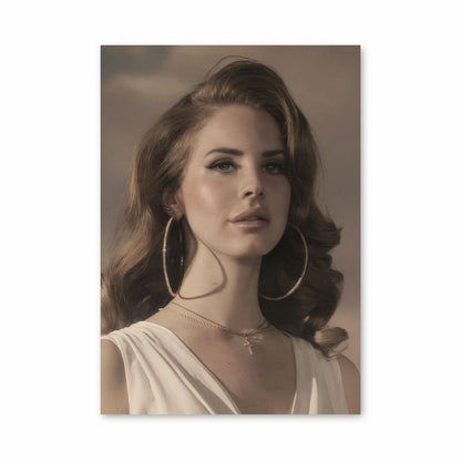 Poster Lana Del Ray Porträt