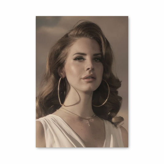 Poster Lana Del Ray Porträt