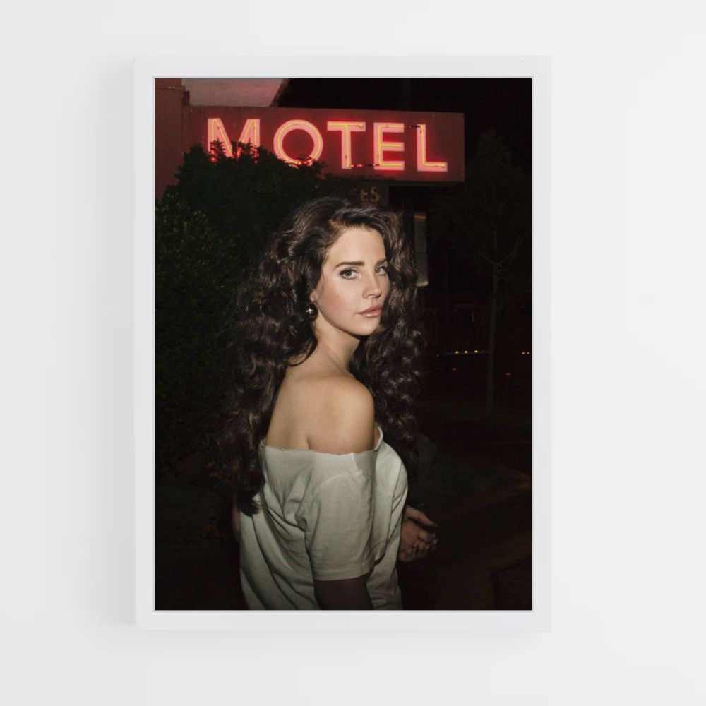 Poster Lana Del Ray Motel