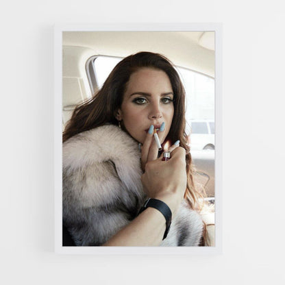 Poster Lana Del Ray Zigarette