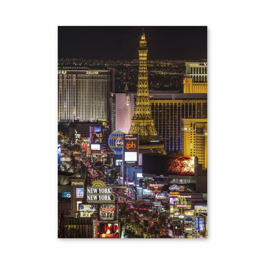 Poster Zeitraffer Las Vegas