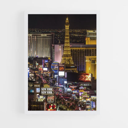 Poster Zeitraffer Las Vegas