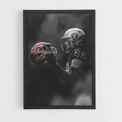 Poster Las Vegas Raiders Helm