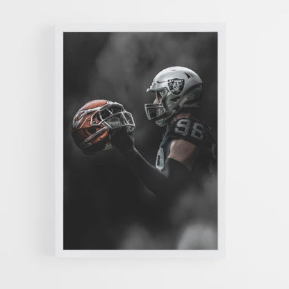 Poster Las Vegas Raiders Helm