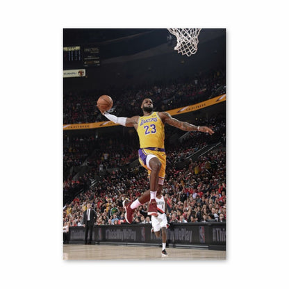 Lebron James Dunk Poster