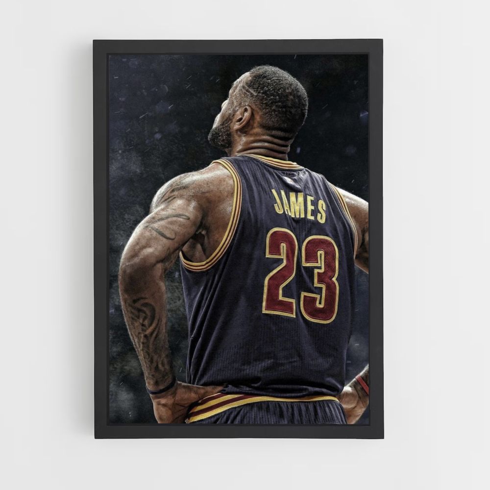 Poster Lebron James 23