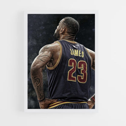 Poster Lebron James 23