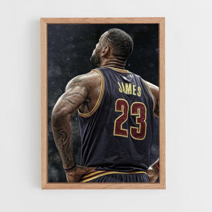 Poster Lebron James 23