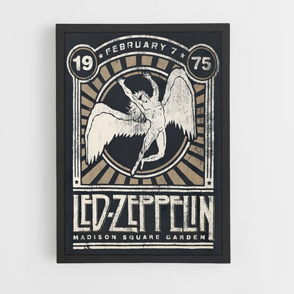 led-zeppelin-8 cadre Noir