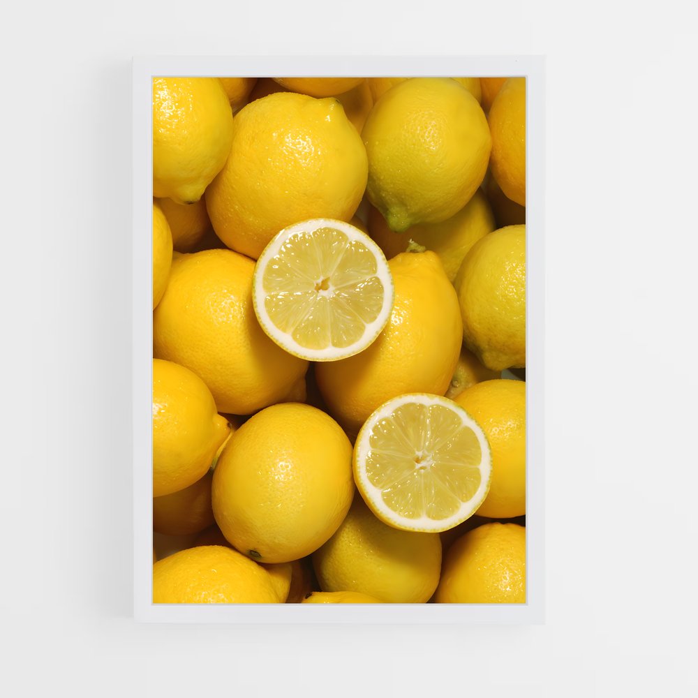 lemon-4 cadre Blanc