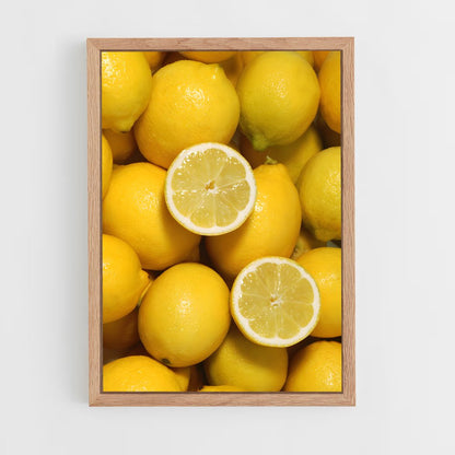 lemon-4 cadre Bois clair