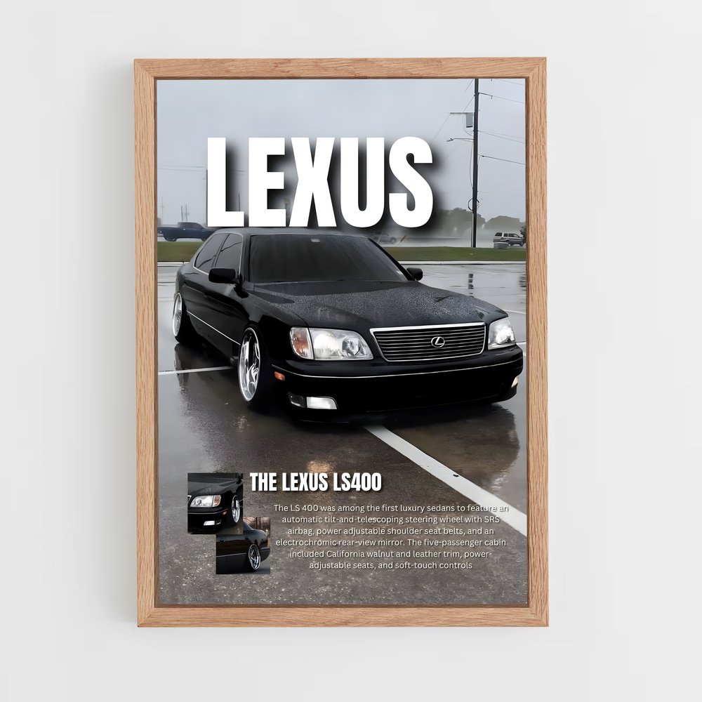 lexus-13 cadre Bois clair
