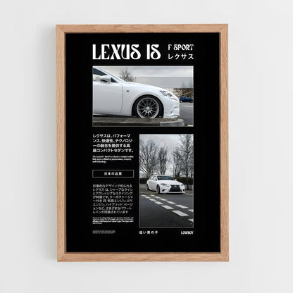 lexus-4 cadre Bois clair