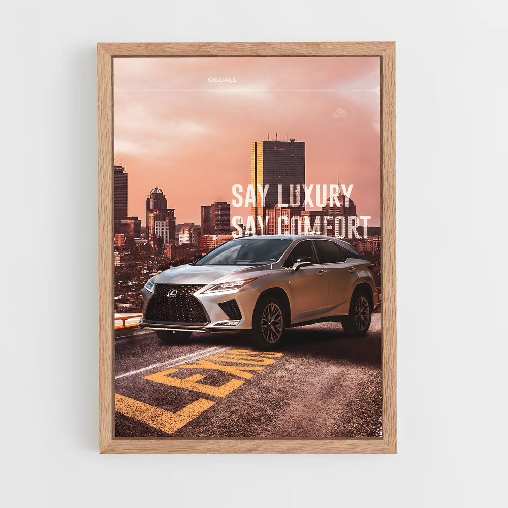 lexus-5 cadre Bois clair