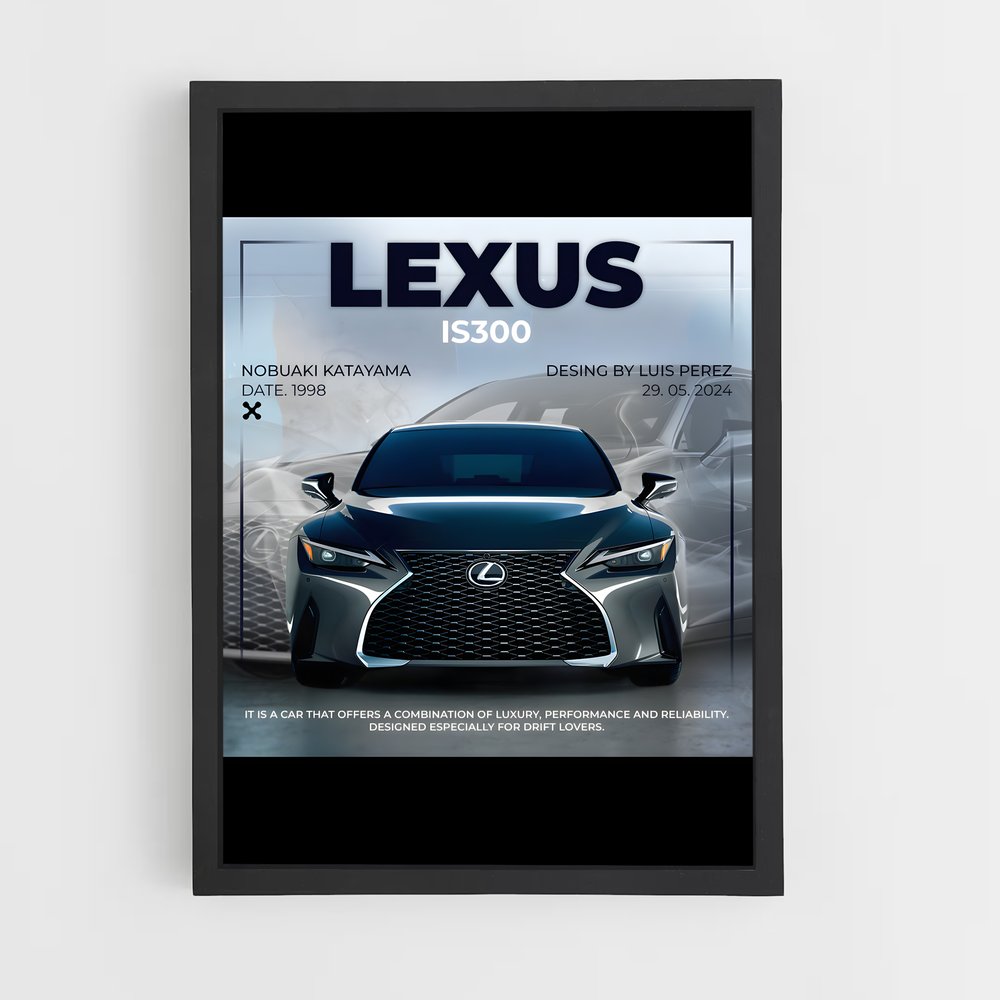 lexus-6 cadre Noir