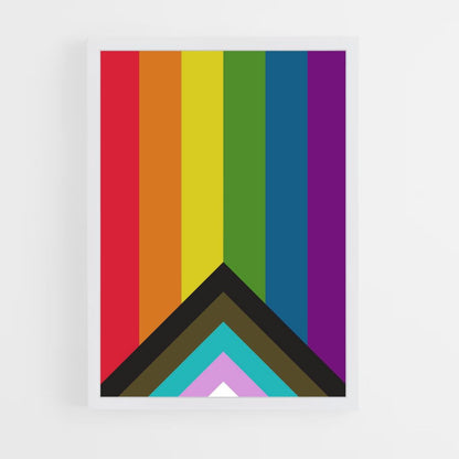 LGBTQIA-Flaggenposter