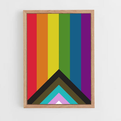 LGBTQIA-Flaggenposter