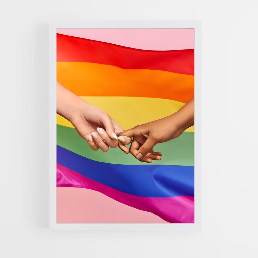 lgbt-4 cadre Blanc