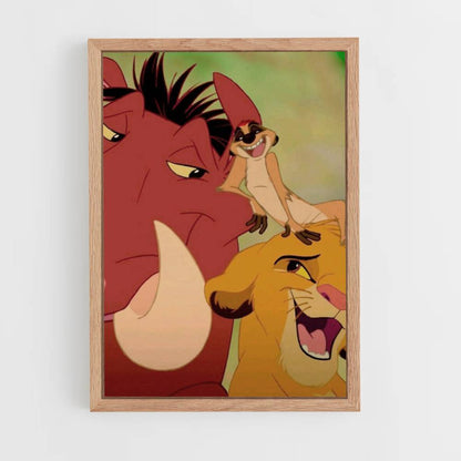 Poster Timon Poumba Simba