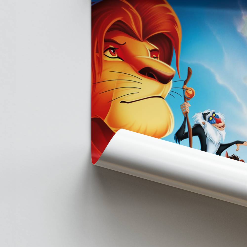 Poster Erwachsene Simba und Nala