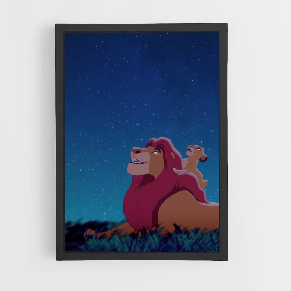 Poster Simba und Kiara