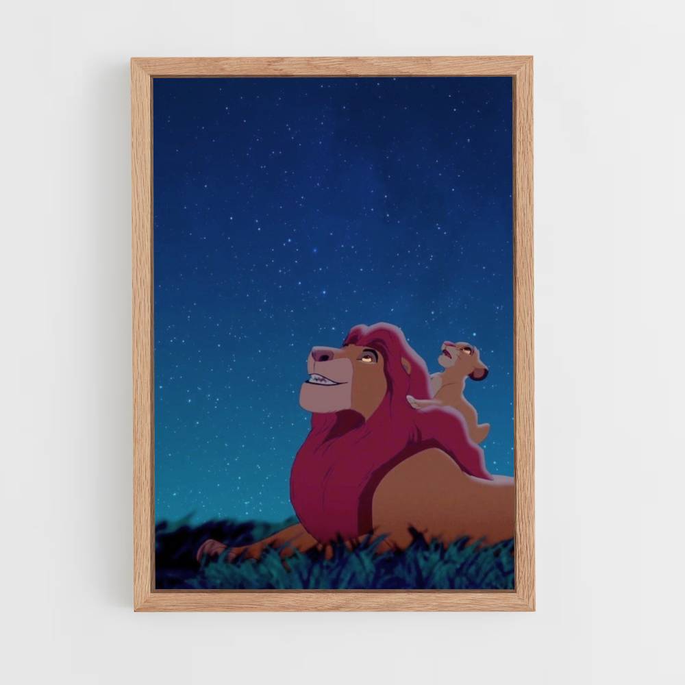 Poster Simba und Kiara