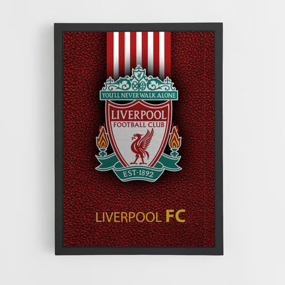 Plakat des Liverpool Football Club