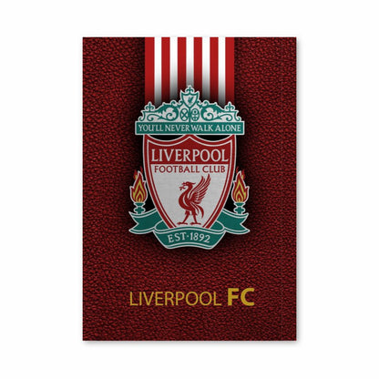 Plakat des Liverpool Football Club