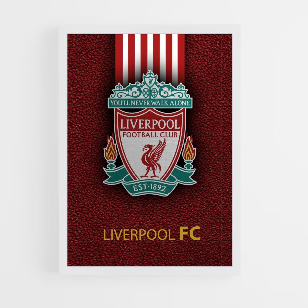 Plakat des Liverpool Football Club