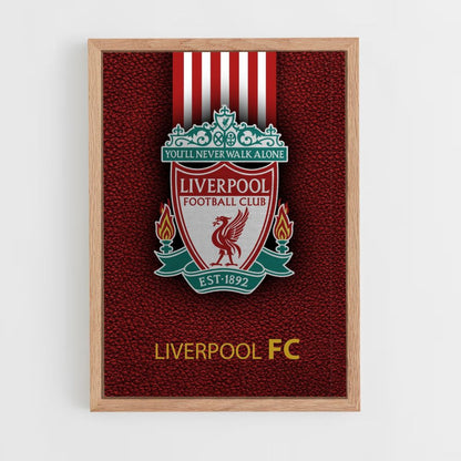 Plakat des Liverpool Football Club