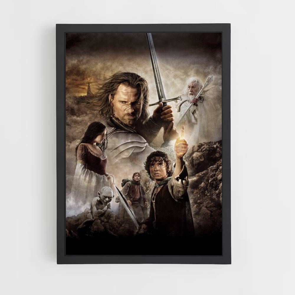 Herr der Ringe-Schwert-Poster