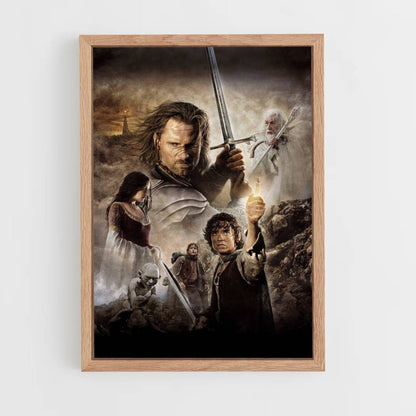 Herr der Ringe-Schwert-Poster