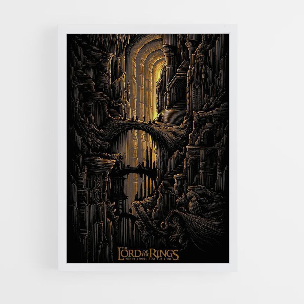 Poster Herr der Ringe Design